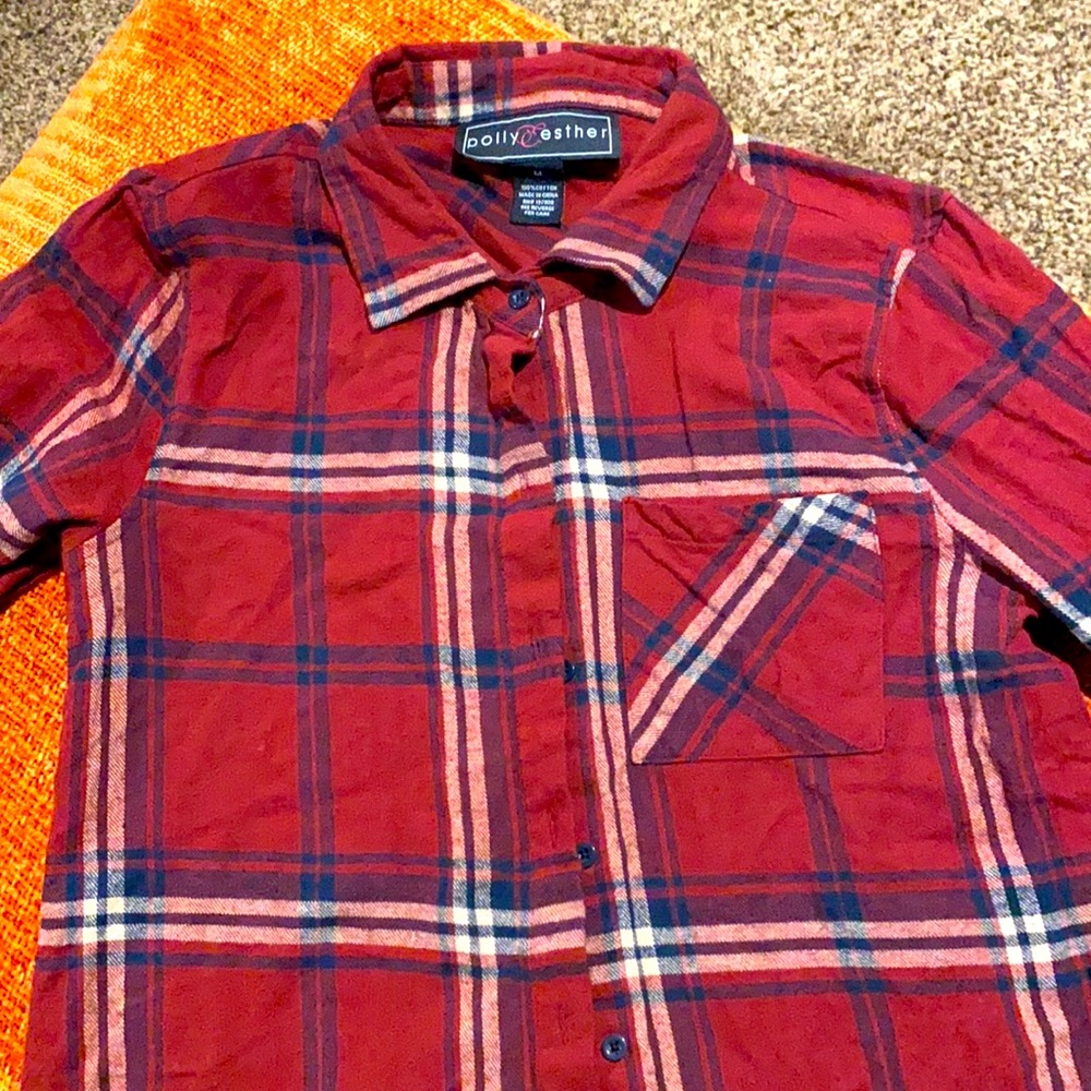Button down flannel